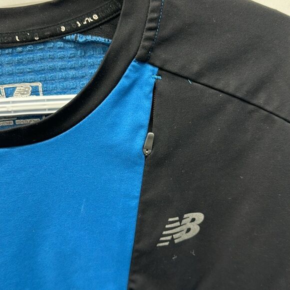 New Balance running Long sleeve shirt Sz L - Picture 2 of 7